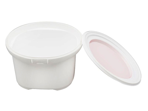 Pote con tapa IML de 700ml, CX038 (color blanco)