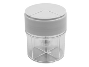 Contenedor con tapa IML, CX004 (4 divisiones)