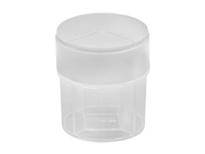 Contenedor con tapa IML CX004B (redondo de 4 divisiones)