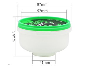Contenedor con tapa IML de 280ml, CX092