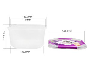Contenedor con tapa IML de 950ml, CX035