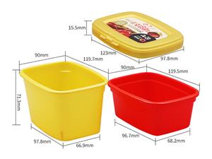 Contenedor IML con tapa de 380ml (para salsas) CX107A