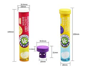 Tubo con tapa IML de plástico de 80ml, CX133
