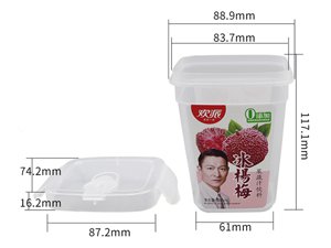 Vaso con tapa IML de 380ml, CX082