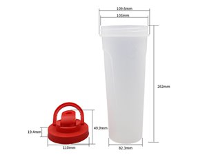 Vaso con tapa IML de 1500ml, CX031