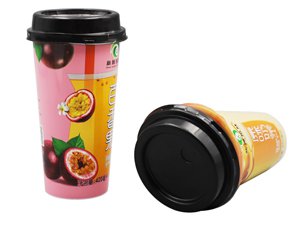 Vaso con tapa IML de 420ml, CX012