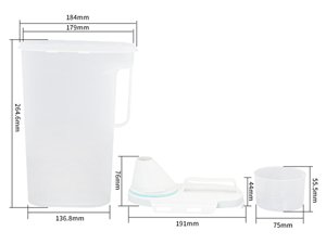 Jarra IML de 2600ml, CX108B