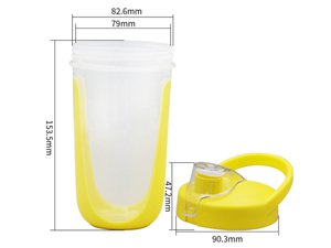Vaso con tapa IML de 500ml, CX110