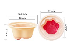 Vaso IML de 100ml (para gelatina), CX136