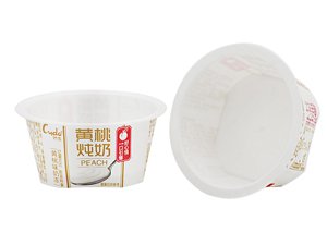 Vaso con tapa IML de 70ml, CX019