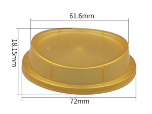 Tapa IML de Ø72mm, CX103