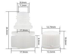 Boquilla y tapa, LW067