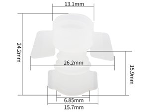 Boquila y tapa, LW063